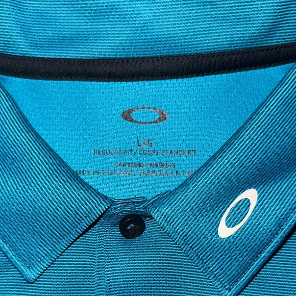 Oakley Men's Blue Polo Shirt - Picture 2 of 4